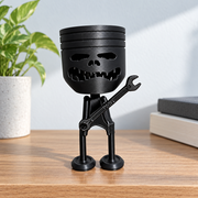 Auto Piston Themed Decorative Figurine, Novelty Desk and Shelf Ornament for Home Display and Car Enthusiasts — additional product view