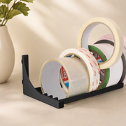 Adjustable Pegboard Mounted Tape Roll Holder, Organizer for Tape Rolls, Ribbons and Cable Rolls — product scene