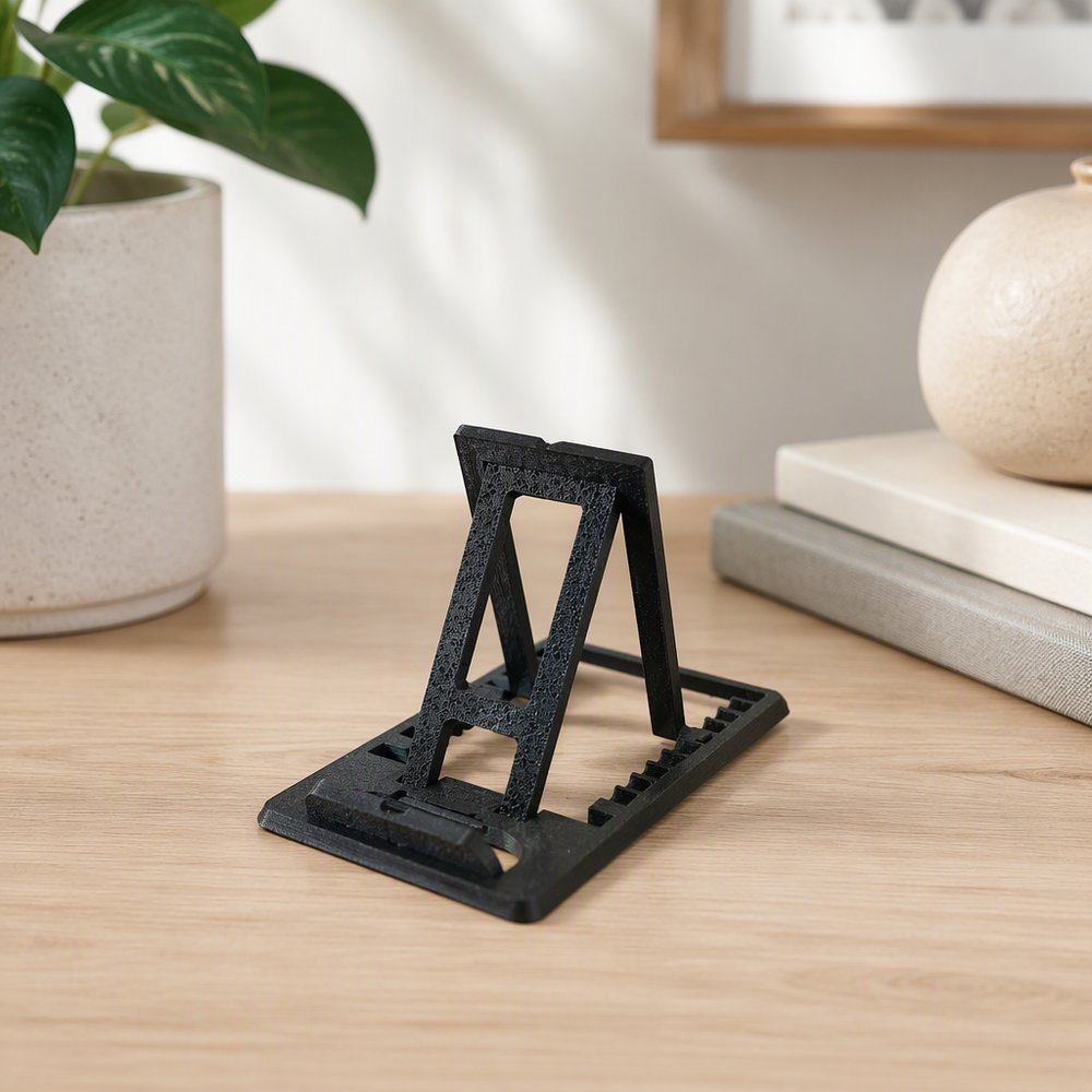 3 Pack Adjustable Foldable Phone & Tablet Stand, Portable Snap-on Desktop Holder for Travel and Daily Use — main product view