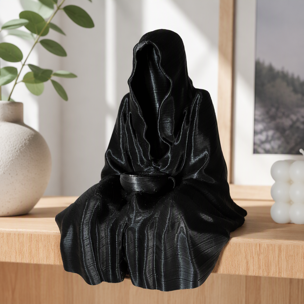 Hooded Cloak Shelf Display Decorative Figurine — main product view