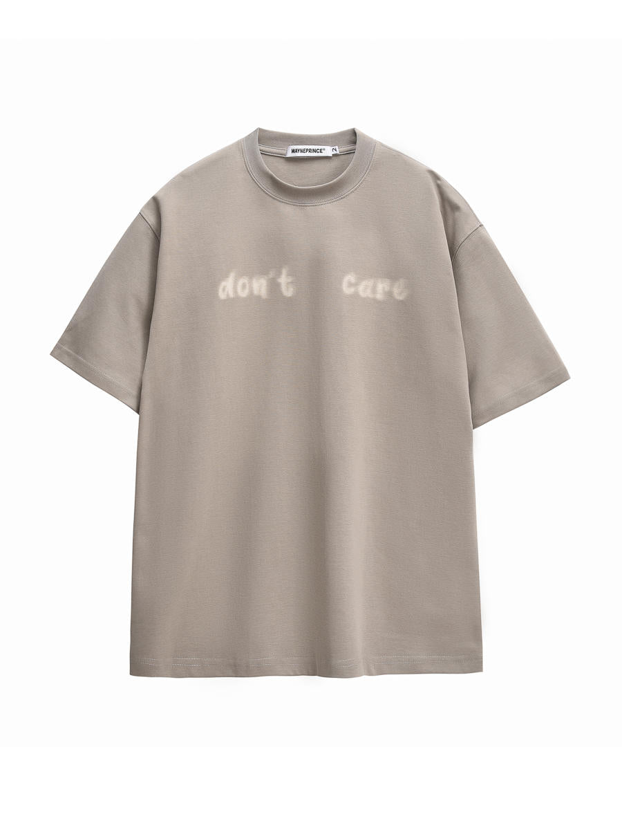 DON'T CARE OVERSIZE T-shirt