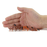 30pcs HO Scale 1:87 Well Painted Horses Farm Animals
