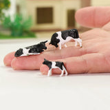 36pcs HO Scale 1:87 Well Painted Cows Horses Farm Animals (Random)
