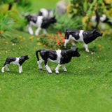 36pcs HO Scale 1:87 Well Painted Cows Horses Farm Animals (Random)