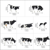 36pcs HO Scale 1:87 Well Painted Cows Horses Farm Animals (Random)