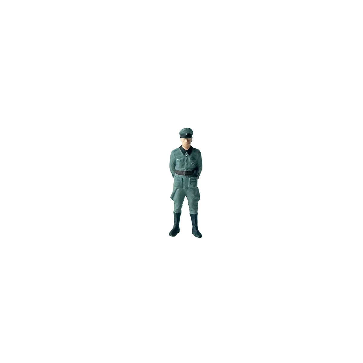 WWII German Military Figures (1:74) - Collector's Series Hand-Painted Resin