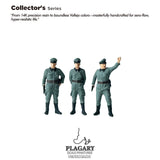 6-piece WWII German infantry soldier squad miniatures in 14K precision resin painted with Vallejo