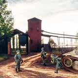 WWII German Military Figures (1:74) - Collector's Series Hand-Painted Resin