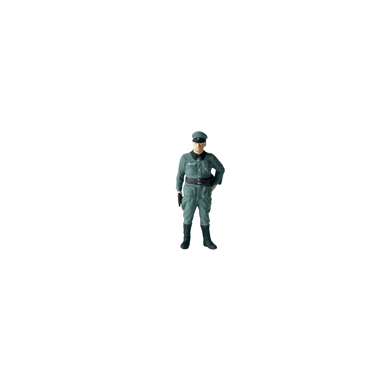 WWII German Military Figures (1:74) - Collector's Series Hand-Painted Resin