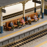 P4302 50pcs O Scale 1:43 All Seated Painted Figures