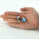 P4302 50pcs O Scale 1:43 All Seated Painted Figures