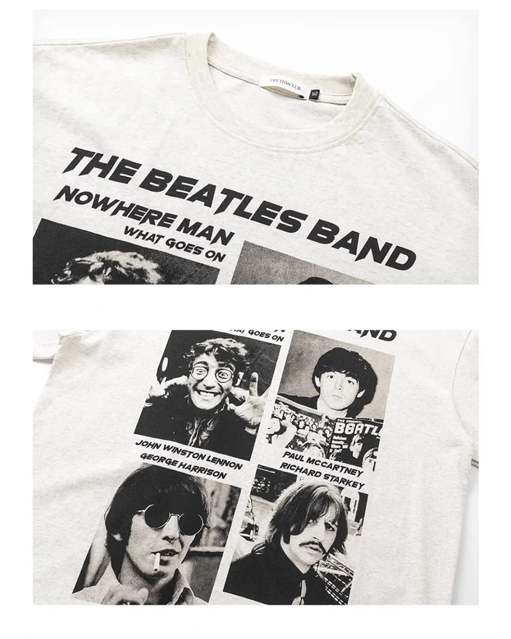 BAND VINTAGE PRINT TEE