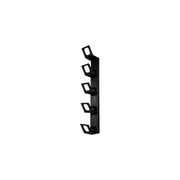Wall Mounted 5 Hook Hat Rack, Cap Storage Holder for Home Closet Organization — white background