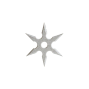 6-Pointed Throwing Star Casual Outdoor Game Accessory — white background