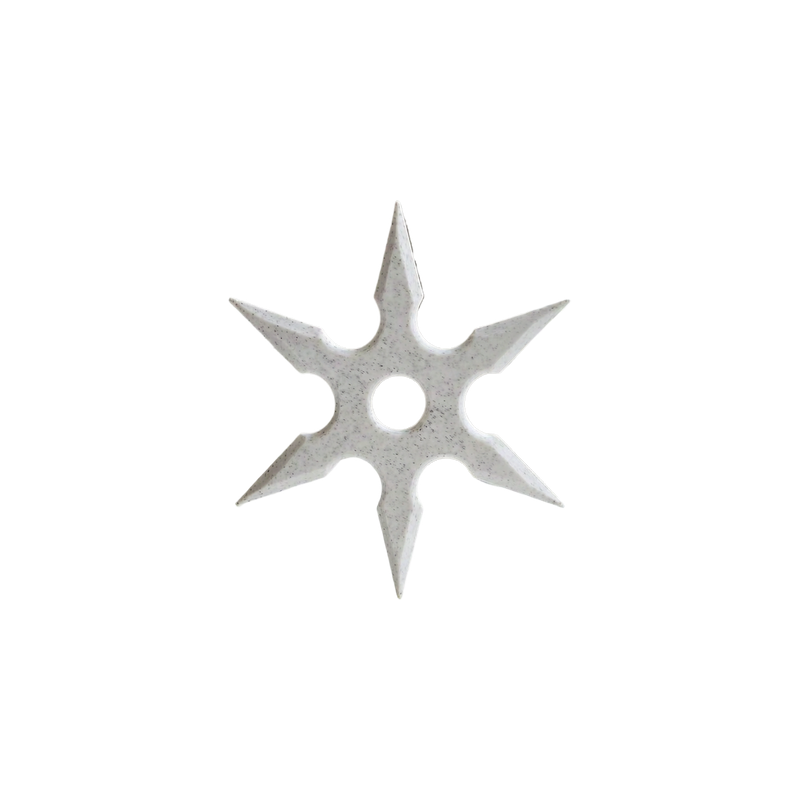 6-Pointed Throwing Star Casual Outdoor Game Accessory — white background