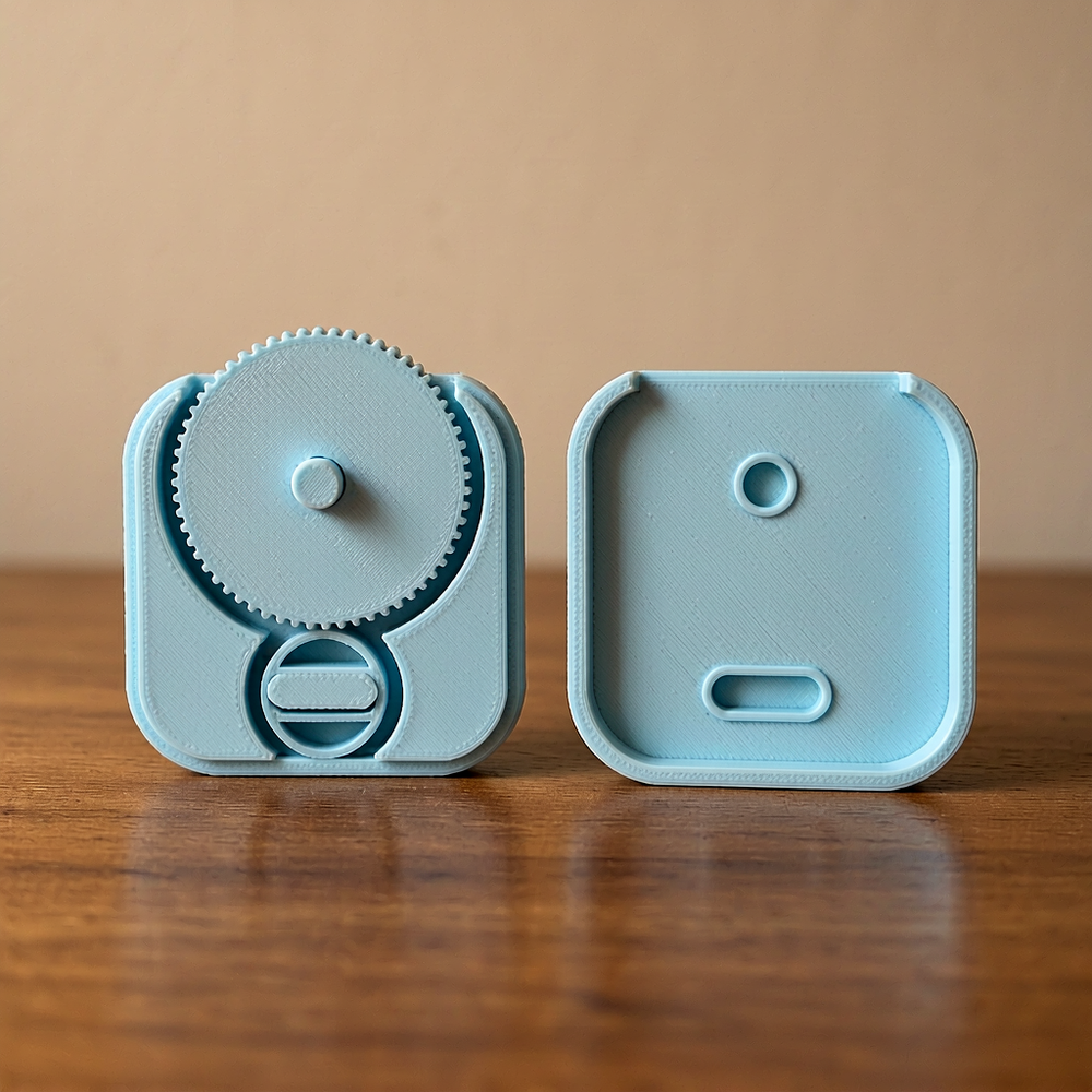 Matte Rotary Fidget Clicker Portable Stress Relief Desk Accessory — product scene