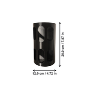 Wall Mount Space Saving Disposable Plastic Bag Holder Kitchen Cupboard Pantry Storage Organizer Dispenser — dimensions