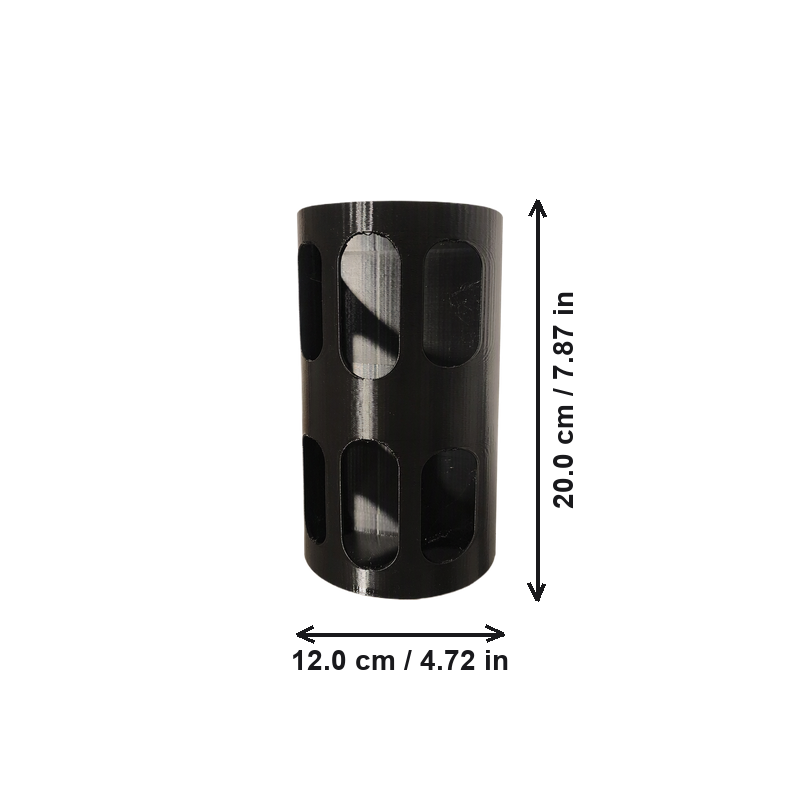 Wall Mount Space Saving Disposable Plastic Bag Holder Kitchen Cupboard Pantry Storage Organizer Dispenser — dimensions