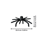 Articulated Posable Spider Figurine, Spooky Festive Home Desktop Shelf Display Decor — dimensions
