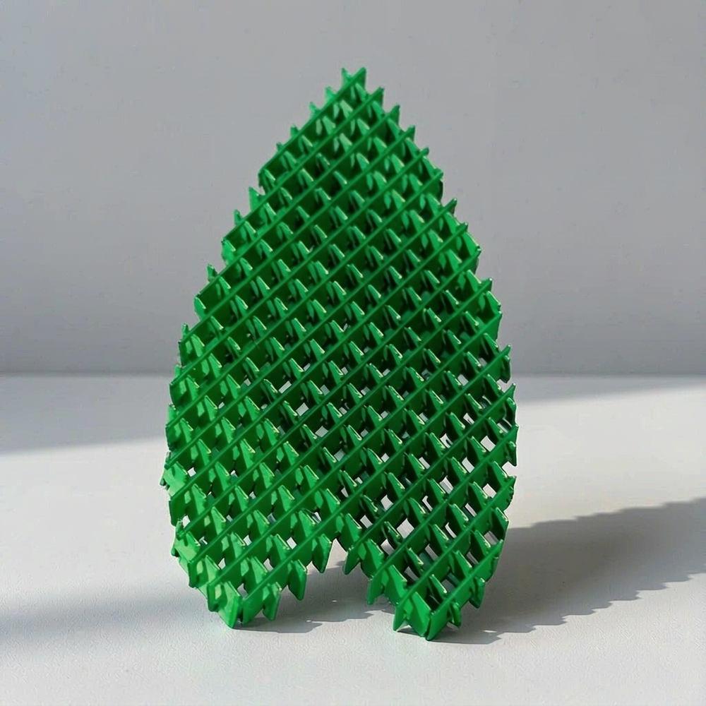 Heart-Shaped Open Lattice Flexible Squeeze Item for Tactile Stress Relief — additional product view