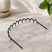 Flexible Wavy Headband with Teeth, Secure Hold Hair Styling Accessory for Daily Use — main product view