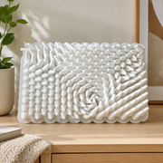 Textured Abstract Geometric Wall Hanging, Modern Minimalist Decor Accent for Wall Display — main product view