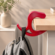 Portable Desk Edge Bag Hook, Sturdy Table Hanger for Holding Daily Bags — product scene