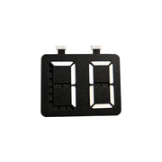 2-Digit 7-Segment Manual Push Button Tally Counter for Sports Score Keeping and Count Tracking — white background