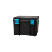 Rugged Sealed Utility Storage Box with Secure Latches for Home, Garage and Workshop Organization — white background
