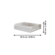 Under Desk Self-Adhesive Hidden Storage Organizer for Small Office Supplies — dimensions
