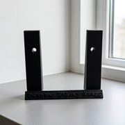 Now Playing Vinyl Record Display Stand, Album Cover Holder for Turntable Setups — main product view