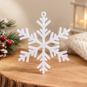 14 Pcs Unique Snowflake Hanging Ornaments for Seasonal Winter Holiday Display — product scene