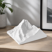 Miniature Mountain Topography Model, Realistic Textured Peak Display Ornament for Home Desktop and Shelf Decor — additional product view