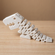 2 Pack Articulated Posable Dinosaur Figurines with Flexible Movable Joints for Display — product scene