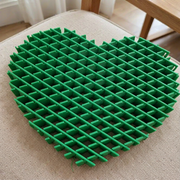Heart-Shaped Open Lattice Flexible Squeeze Item for Tactile Stress Relief — main product view