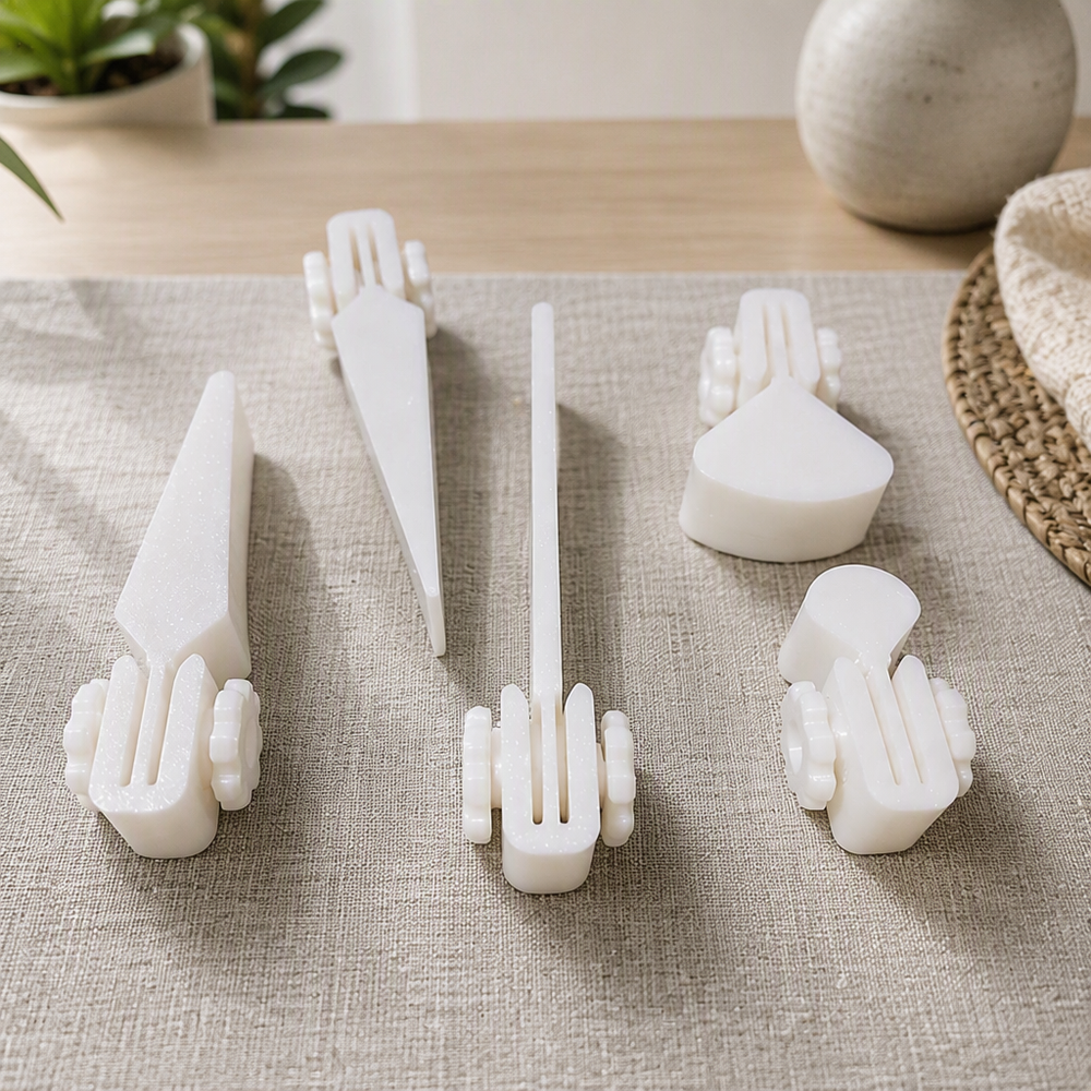 5 Piece Adjustable Varied Head Shape Clamps Set, Practical Smoking Accessories — main product view