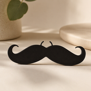 3 Pcs Clip-on Curly Fake Mustaches, Novelty Party Dress-up and Photo Shooting Props Accessories — product scene