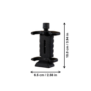 Adjustable Tripod Phone Clamp Mount, 1/4-Inch Screw Arca-Compatible Smartphone Holder — dimensions