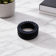 4 Pack Textured Rotatable Fingertip Spinner Ring, Smooth Rotating Wearable Stress Relief Ring — additional product view