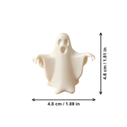 Cute Spooky Ghost Decorative Figurine, Holiday Tabletop and Shelf Display Statue — dimensions