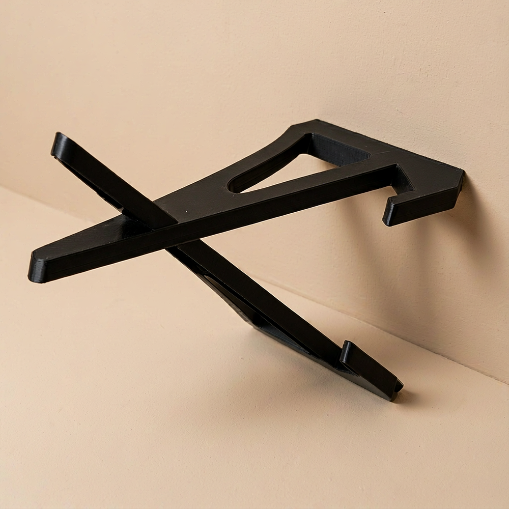 Collapsible X-Shaped Cookbook Stand, Stable Book Holder, Reading Rack for Kitchen Desk Home Use — product scene