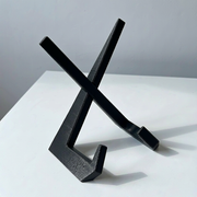 Minimalist Tabletop Display Stand for Plates, Pictures and Flat Items, Desktop Home Decor — additional product view
