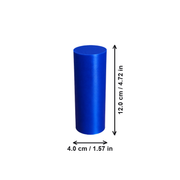 Solid Cylinder Geometry Math Tool for Basic Shape Study and Reference — dimensions