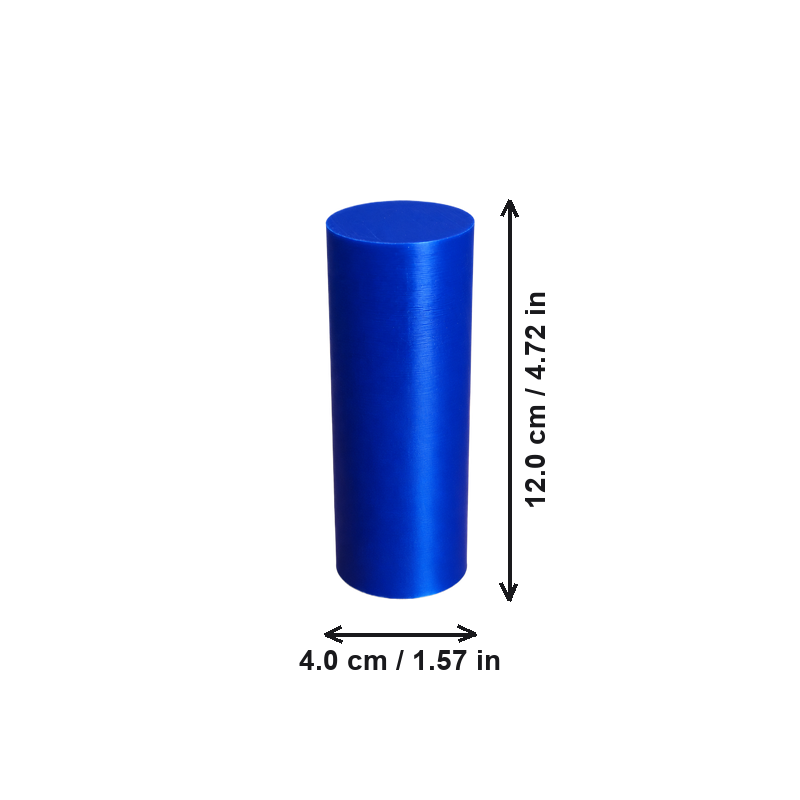 Solid Cylinder Geometry Math Tool for Basic Shape Study and Reference — dimensions