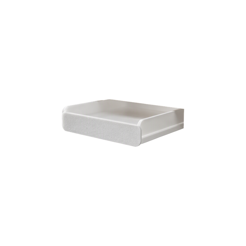 Under Desk Self-Adhesive Hidden Storage Organizer for Small Office Supplies — white background
