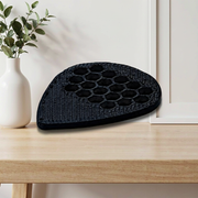 Honeycomb Cutout Textured Surface Guitar Pick — main product view