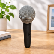 Realistic Textured Microphone Prop, Stage and Photography Display Decoration — main product view