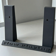 Now Playing Vinyl Record Display Stand, Album Cover Holder for Turntable Setups — additional product view
