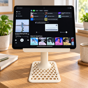 Ventilated Honeycomb Adjustable Desktop Tablet Stand Ergonomic Tablet Holder — main product view