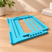 Adjustable Angle Foldable Tablet Stand, Desktop Drawing Pad Holder — product scene